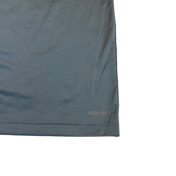 Nike Ready Dri-FIT Short-Sleeve Fitness Top Colour: Deep Jungle/Black Size L - Picture 14 of 14